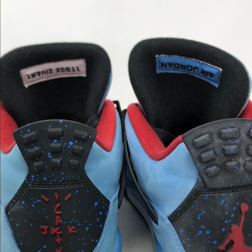 Nike Air Jordan 4 x Travis Scott Cactus Jack 308497-406 Men’s Sneakers - Size 9